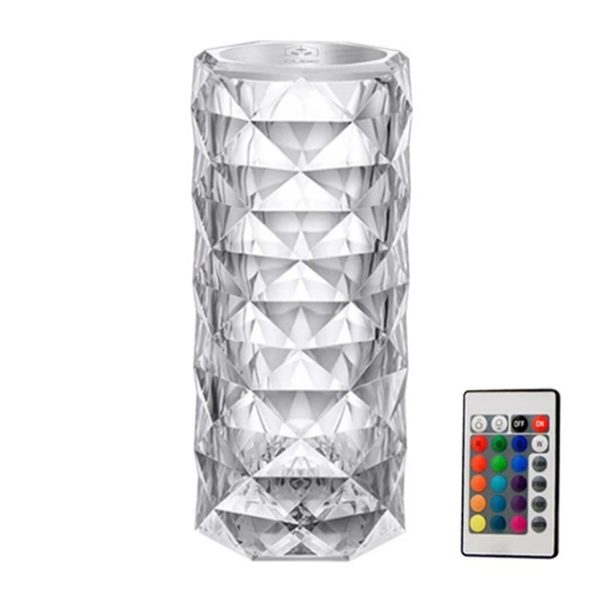 چراغ خواب رومیزی لمسی مدل 16-چند رنگ  چراغ خواب رومیزی لمسی مدل 16-چند رنگ