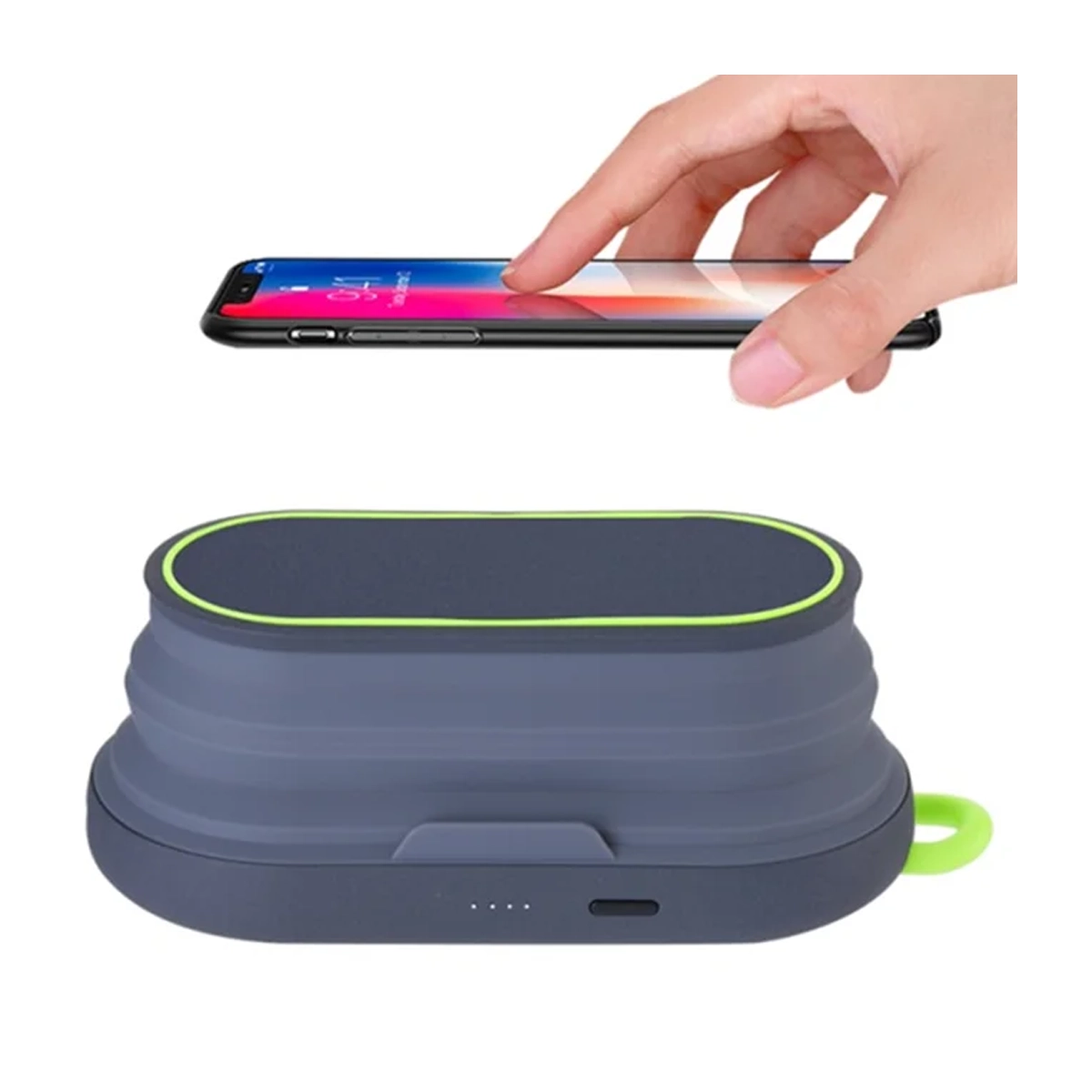 پاوربانک بی سیم کولولایت مدل S20 ظرفیت 5000 میلی آمپر ساعت 10 وات-مشکی پاوربانک بی سیم کولولایت مدل S20 ظرفیت 5000 میلی آمپر ساعت 10 وات-مشکی