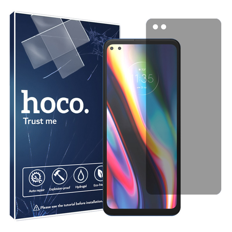 محافظ صفحه نمایش حریم شخصی هوکو مدل Resistant مناسب برای گوشی موبایل موتورولا Moto G 5G Plus محافظ صفحه نمایش حریم شخصی هوکو مدل Resistant مناسب برای گوشی موبایل موتورولا Moto G 5G Plus