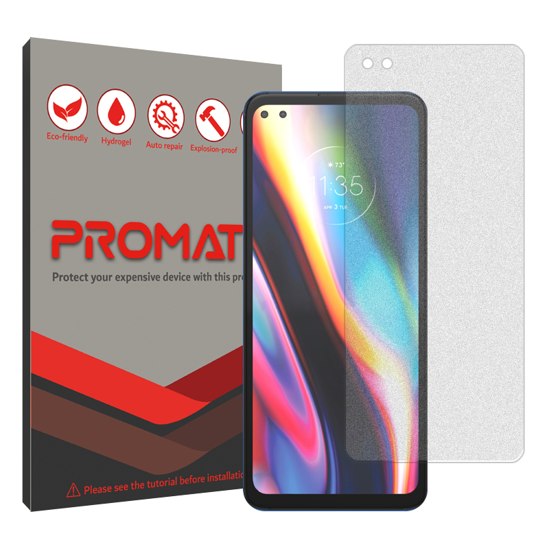 محافظ صفحه نمایش مات پرومیت مدل Resistant مناسب برای گوشی موبایل موتورولا Moto G 5G Plus محافظ صفحه نمایش مات پرومیت مدل Resistant مناسب برای گوشی موبایل موتورولا Moto G 5G Plus