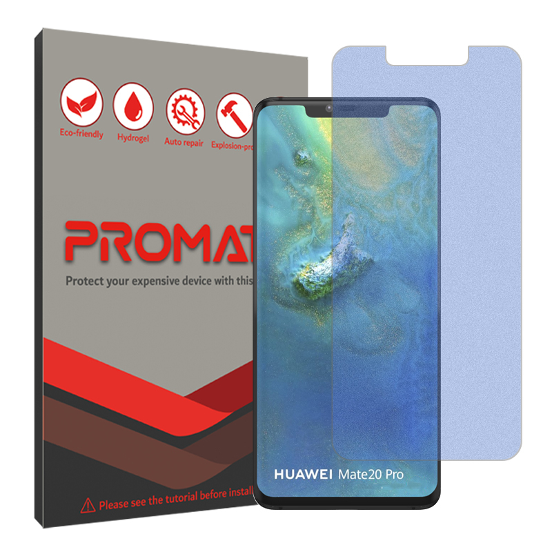 محافظ صفحه نمایش مات آنتی بلو پرومیت مدل Resistant مناسب برای گوشی موبایل هوآوی Mate 20 Pro محافظ صفحه نمایش مات آنتی بلو پرومیت مدل Resistant مناسب برای گوشی موبایل هوآوی Mate 20 Pro