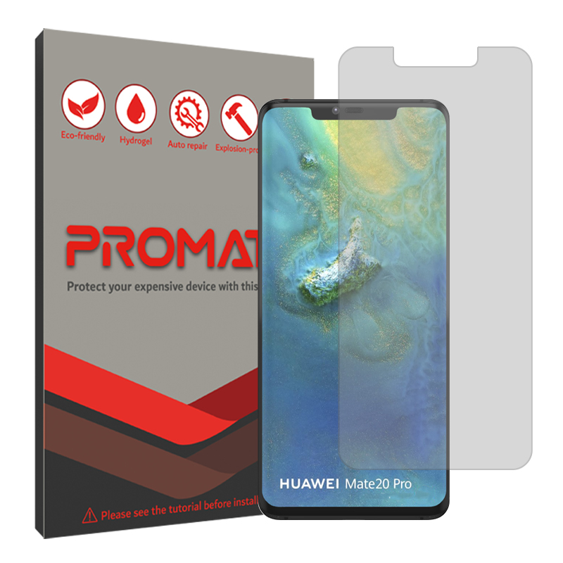 محافظ صفحه نمایش شفاف پرومیت مدل Resistant مناسب برای گوشی موبایل هوآوی Mate 20 Pro محافظ صفحه نمایش شفاف پرومیت مدل Resistant مناسب برای گوشی موبایل هوآوی Mate 20 Pro