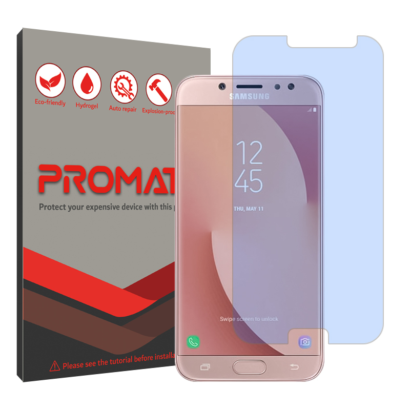 محافظ صفحه نمایش ضداشعه آبی پرومیت مدل Resistant مناسب برای گوشی موبایل سامسونگ Galaxy J7 Pro