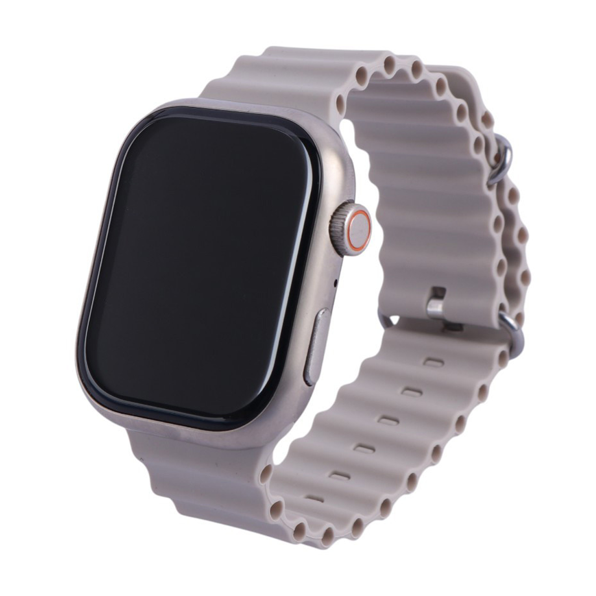 ساعت هوشمند مدل JSYES M75 Max-بدنه نقره ای بند نقره ای  ساعت هوشمند مدل JSYES M75 Max-بدنه نقره ای بند نقره ای