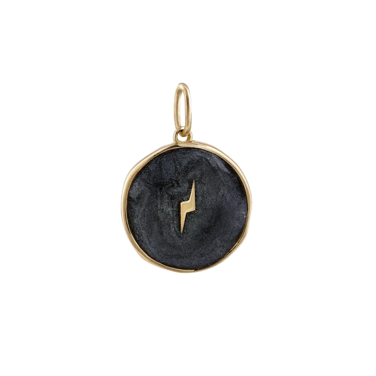 آویز طلا زنانه بان گالری مدل رعد مینی-1.65 آویز طلا زنانه بان گالری مدل رعد مینی-1.65