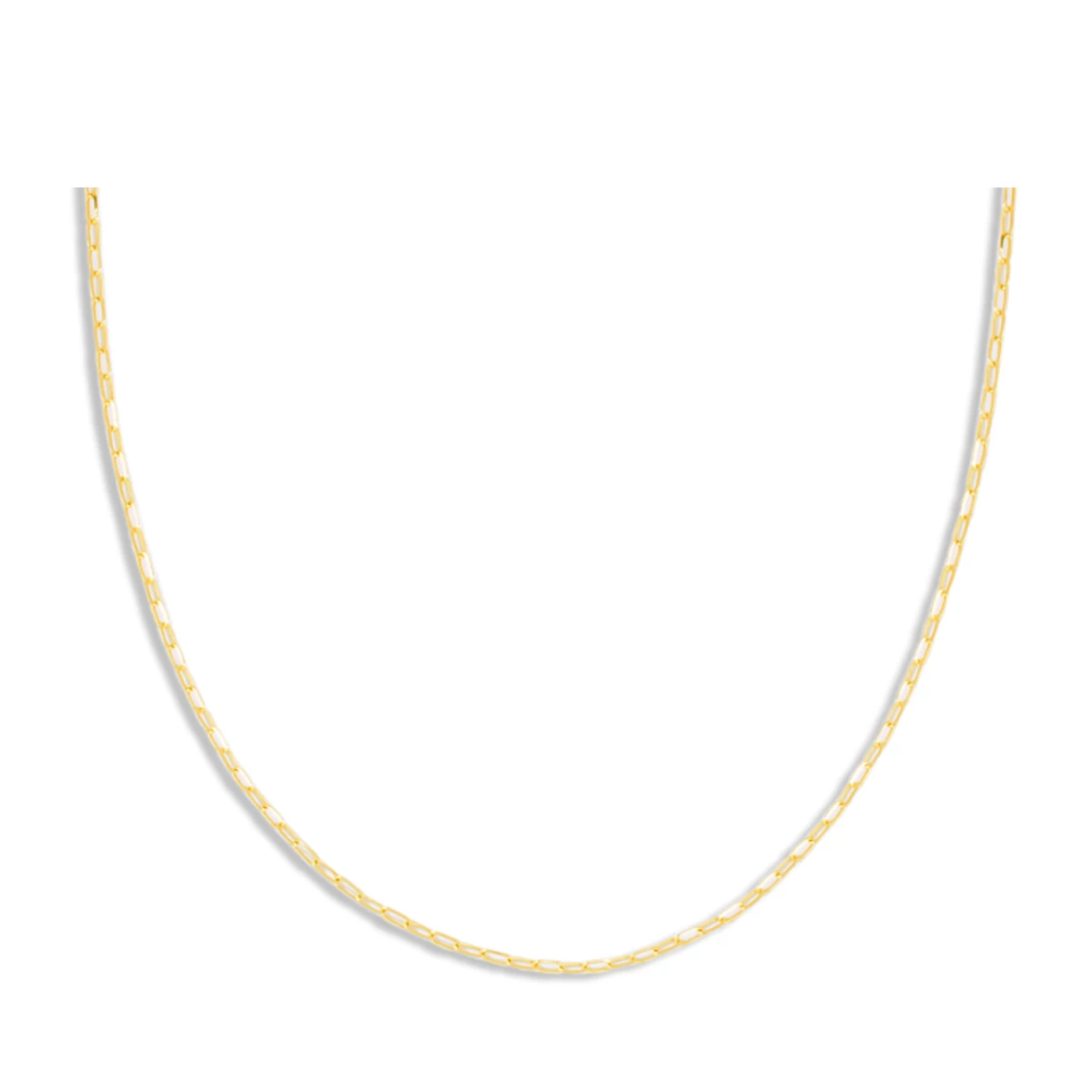 زنجیر طلا زنانه طرح هرمس سوپر کد wn3377-2.22 زنجیر طلا زنانه طرح هرمس سوپر کد wn3377-2.22