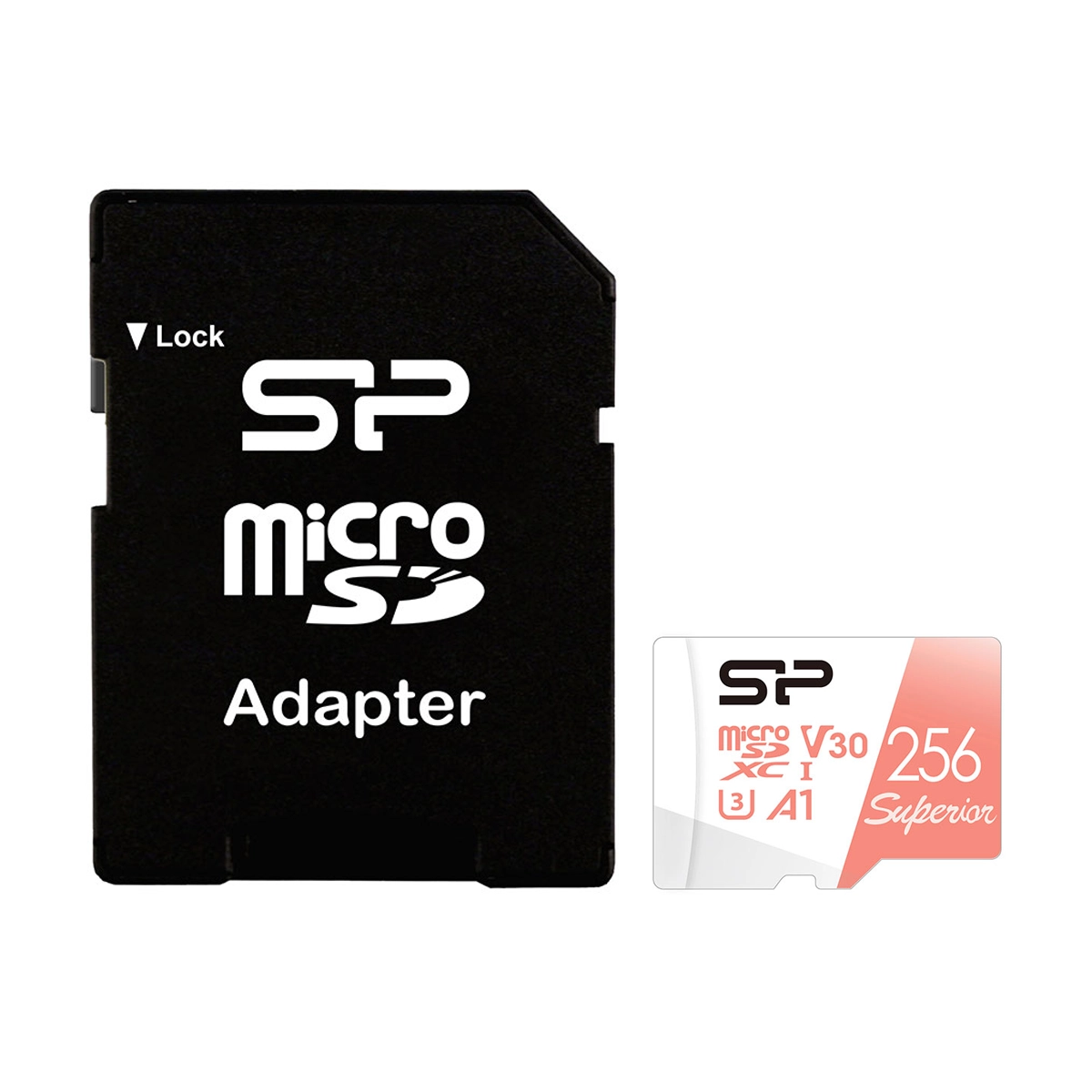 کارت حافظه microSDXC سیلیکون پاور مدل Superior A1 V30 استاندارد UHS-I سرعت 100MBps ظرفیت 256 گیگابایت-سفید کارت حافظه microSDXC سیلیکون پاور مدل Superior A1 V30 استاندارد UHS-I سرعت 100MBps ظرفیت 256 گیگابایت-سفید