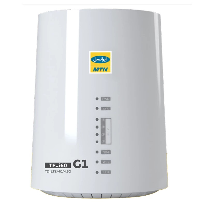 مودم 4G-TD-LTE ایرانسل مدل TF I60-G1 به همراه 100 گیگ اینترنت سه ماهه مودم 4G-TD-LTE ایرانسل مدل TF I60-G1 به همراه 100 گیگ اینترنت سه ماهه