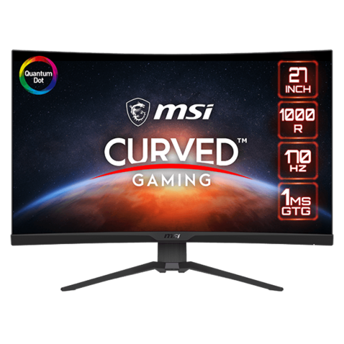 مانیتور گیمینگ خمیده ام اس آی مدل MAG 275CQRF-QD سایز 27 اینچ مانیتور گیمینگ خمیده ام اس آی مدل MAG 275CQRF-QD سایز 27 اینچ