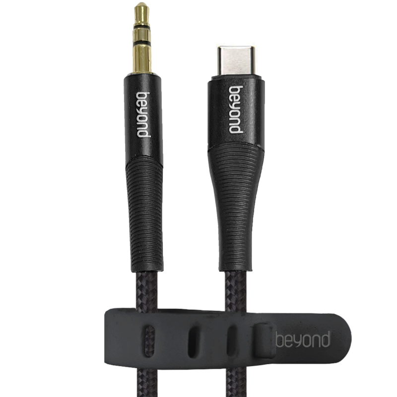 کابل تبدیل USB-C به AUX بیاند مدل BCA-561 طول 1 متر کابل تبدیل USB-C به AUX بیاند مدل BCA-561 طول 1 متر