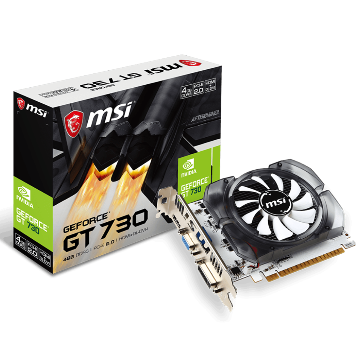 کارت گرافیک ام اس آی مدل N730 4GD3V2 GeForce GT730 4GB V2 کارت گرافیک ام اس آی مدل N730 4GD3V2 GeForce GT730 4GB V2