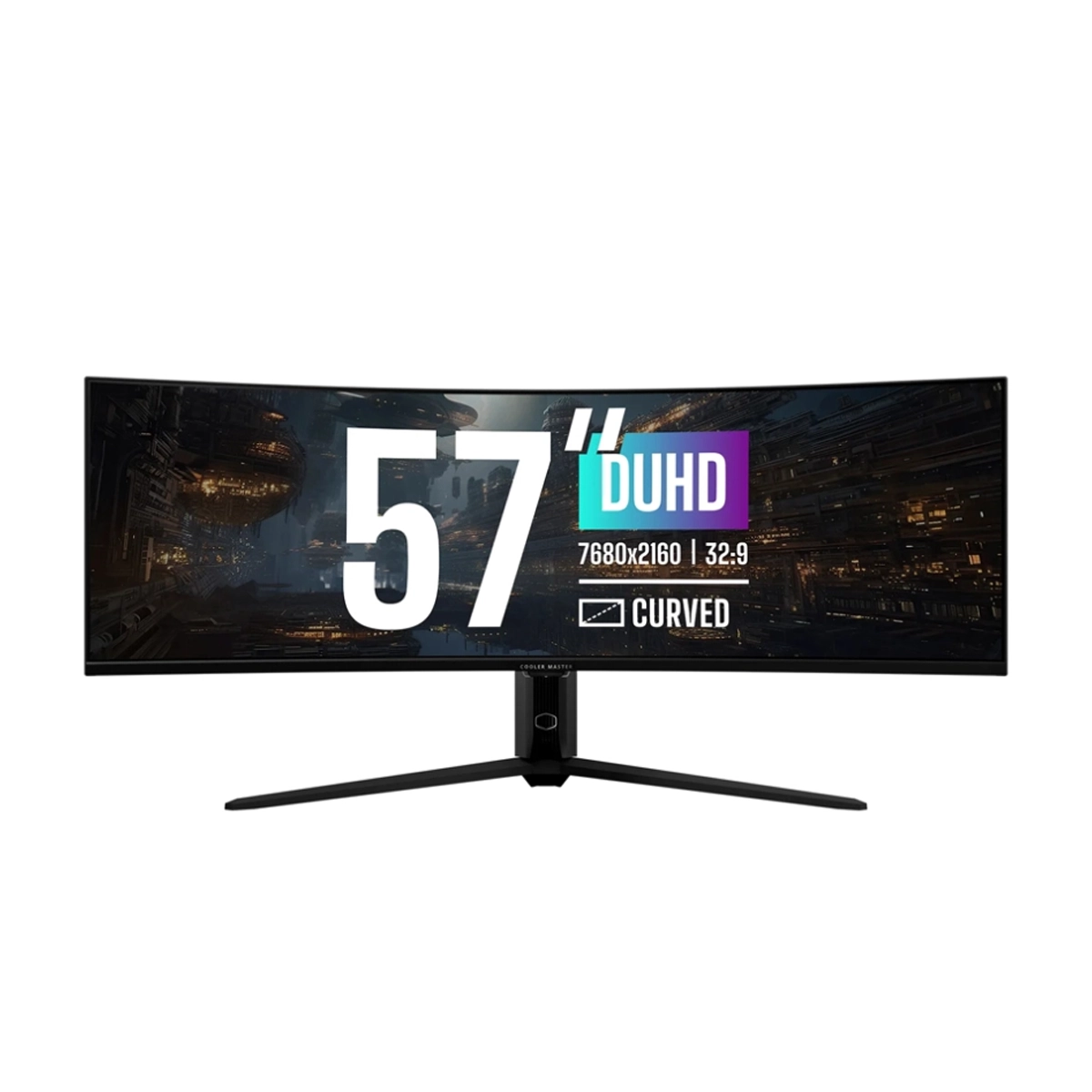مانیتور گیمینگ خمیده کولر مستر مدل GP57ZS سایز 57 اینچ