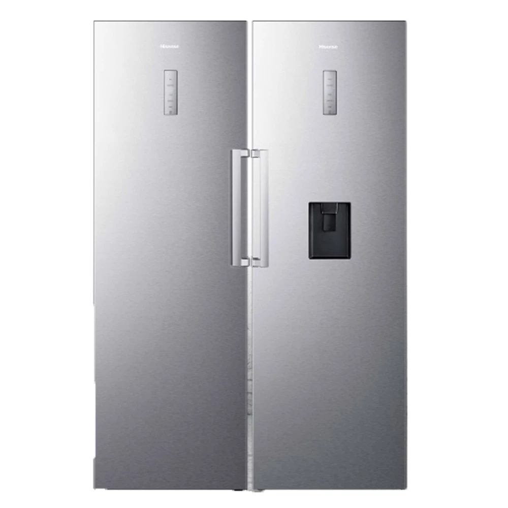 یخچال و فریزر دوقلو هایسنس مدل RS370S-FS270S-نقرهای یخچال و فریزر دوقلو هایسنس مدل RS370S-FS270S-نقرهای