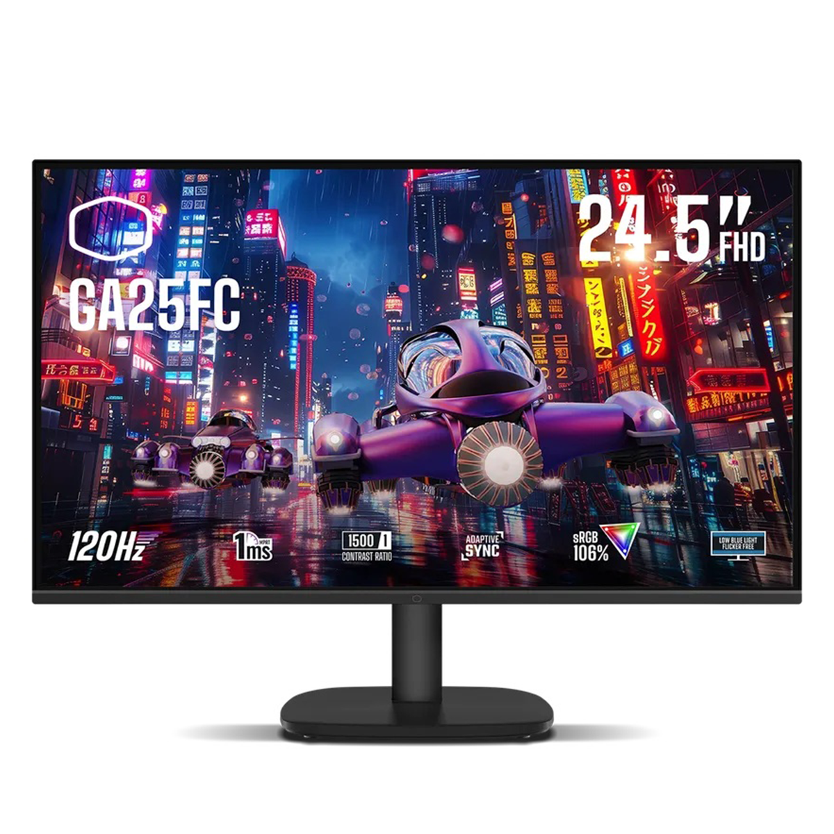 مانیتور گیمینگ کولر مستر مدل GA25FC سایز 24.5 اینچ مانیتور گیمینگ کولر مستر مدل GA25FC سایز 24.5 اینچ