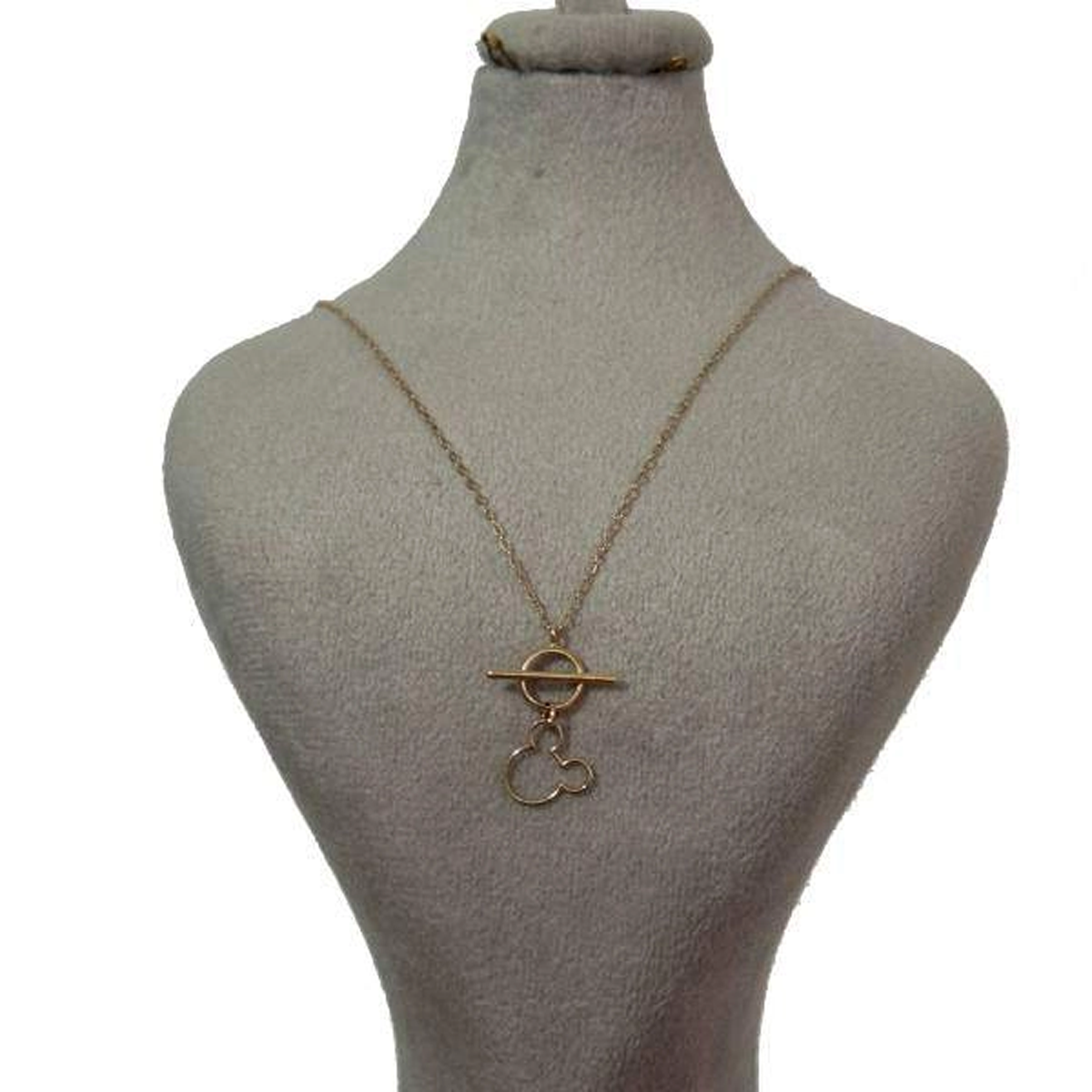 گردنبند طلا زنانه مدل تیفانی طرح میکی موس کد sh0362-1.09  گردنبند طلا زنانه مدل تیفانی طرح میکی موس کد sh0362-1.09