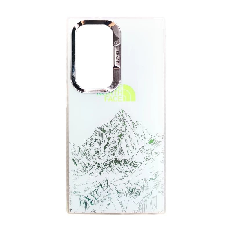 کاور گوشی سامسونگ Galaxy S22 Ultra مدل TNF کد 06-سفید کاور گوشی سامسونگ Galaxy S22 Ultra مدل TNF کد 06-سفید