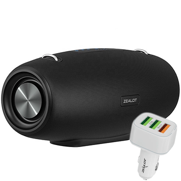 اسپیکر بلوتوثی قابل حمل زیلوت مدل S67 به همراه هدیه شارژر فندکی زیلوت مدل CG01 اسپیکر بلوتوثی قابل حمل زیلوت مدل S67 به همراه هدیه شارژر فندکی زیلوت مدل CG01