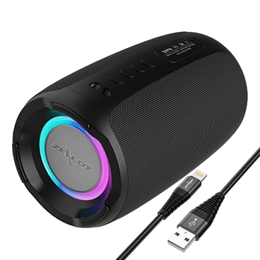 اسپیکر بلوتوثی قابل حمل زیلوت مدل S61 به همراه هدیه کابل لایتنینگ زیلوت مدل C03i اسپیکر بلوتوثی قابل حمل زیلوت مدل S61 به همراه هدیه کابل لایتنینگ زیلوت مدل C03i