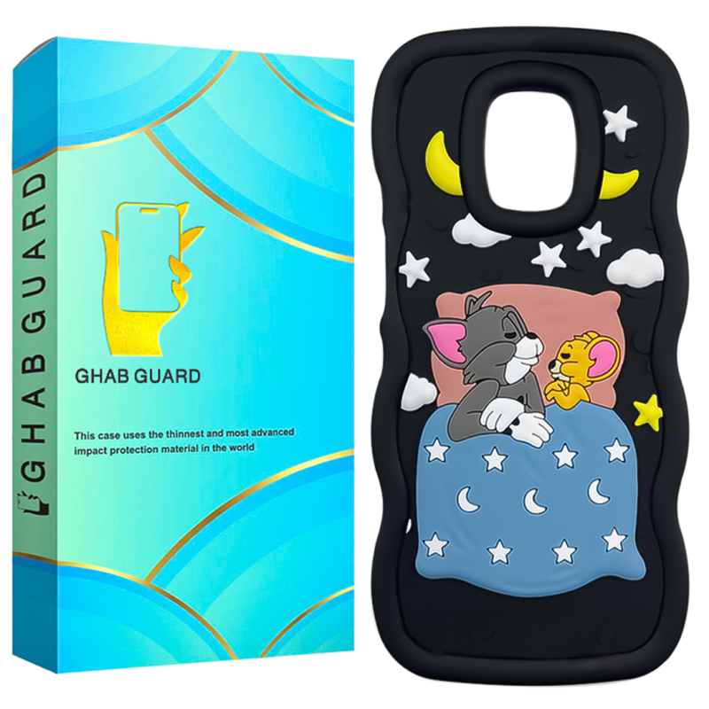 کاور قاب گارد طرح تام و جری مدل GT20 مناسب برای گوشی موبایل شیائومی Redmi Note 9S / Redmi Note 9 Pro / Redmi Note 9 Pro Max