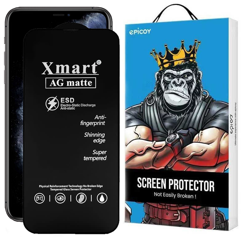 محافظ صفحه نمایش مات گوشی اپل iPhone 11 Pro max اپیکوی مدل Xmart Ag Matte  محافظ صفحه نمایش مات گوشی اپل iPhone 11 Pro max اپیکوی مدل Xmart Ag Matte