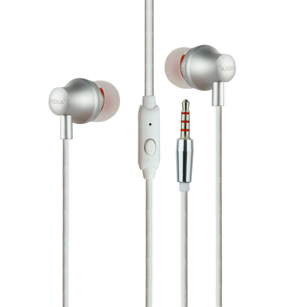 هندزفری با سیم هیسکا مدل HK-739-سفید هندزفری با سیم هیسکا مدل HK-739-سفید