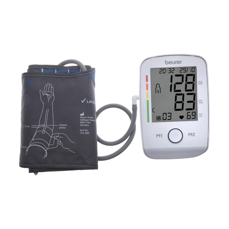 فشار سنج دیجیتال بیورر مدل BM 45-سفید فشار سنج دیجیتال بیورر مدل BM 45-سفید