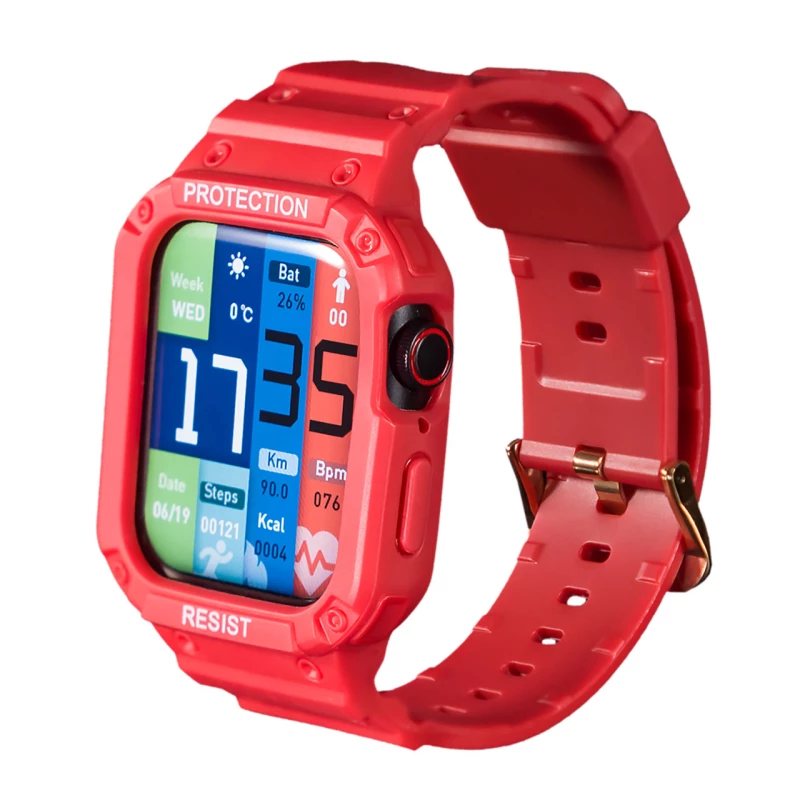 ساعت هوشمند گیفت کالکشن مدل Tough Armor-بدنه مشکی بند مشکی ساعت هوشمند گیفت کالکشن مدل Tough Armor-بدنه مشکی بند مشکی