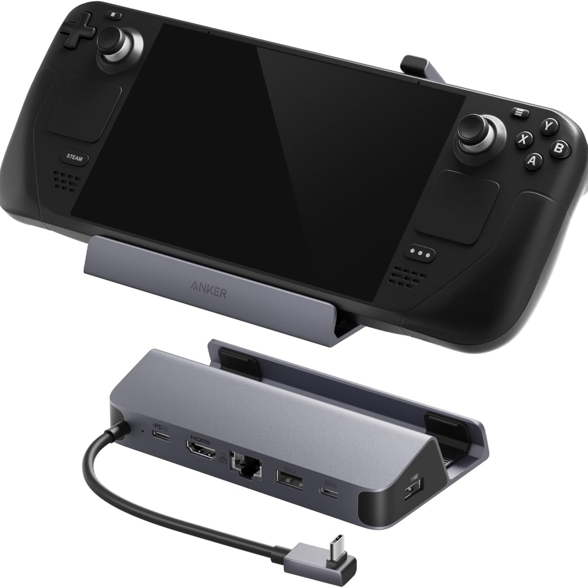 هاب 6 پورت تایپ سی انکر مدل A83S1-طوسی هاب 6 پورت تایپ سی انکر مدل A83S1-طوسی