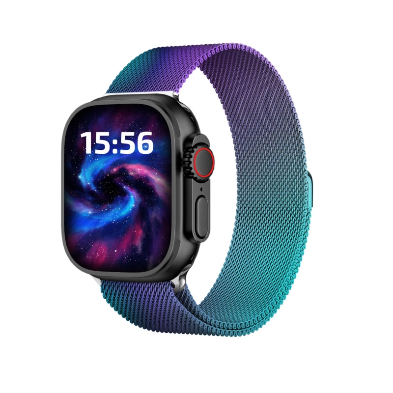 ساعت هوشمند گیفت کالکشن مدل GC5-بدنه مشکی بند طلایی