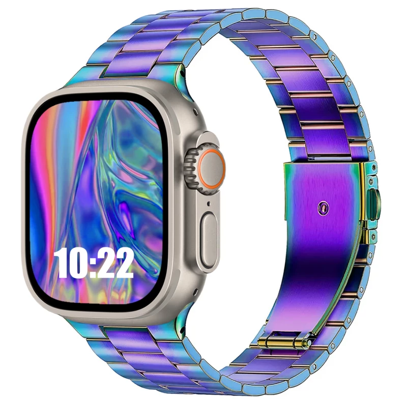 ساعت هوشمند گیفت کالکشن مدل GC7-بدنه نقره ای بند چند رنگ ساعت هوشمند گیفت کالکشن مدل GC7-بدنه نقره ای بند چند رنگ