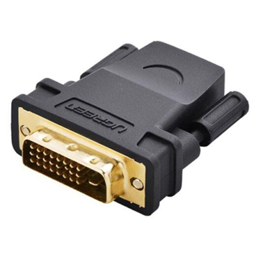 مبدل DVI به HDMI یوگرین مدل 20124-مشکی مبدل DVI به HDMI یوگرین مدل 20124-مشکی
