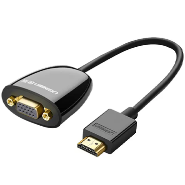 مبدل HDMI به VGA یوگرین MM105 مدل 40253 طول 0.16 متر-مشکی مبدل HDMI به VGA یوگرین MM105 مدل 40253 طول 0.16 متر-مشکی