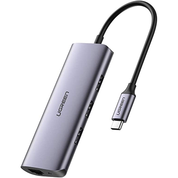 هاب USB-C یوگرین 4 پورت CM252 مدل 60718-خاکستری هاب USB-C یوگرین 4 پورت CM252 مدل 60718-خاکستری