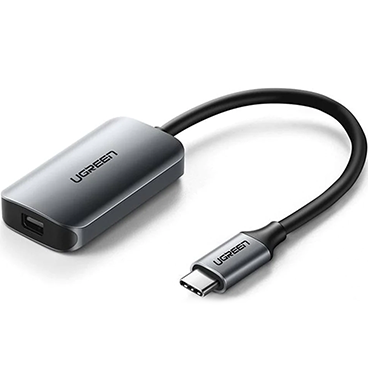 تبدیل USB-C به Mini DP یوگرین CM236 مدل 60351-خاکستری تبدیل USB-C به Mini DP یوگرین CM236 مدل 60351-خاکستری