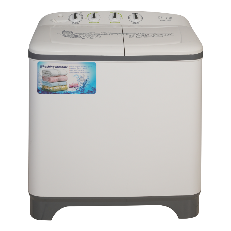ماشین لباسشویی نیمه اتوماتیک ریتون مدل RWM-1402 T ظرفیت 14 کیلوگرم ماشین لباسشویی نیمه اتوماتیک ریتون مدل RWM-1402 T ظرفیت 14 کیلوگرم