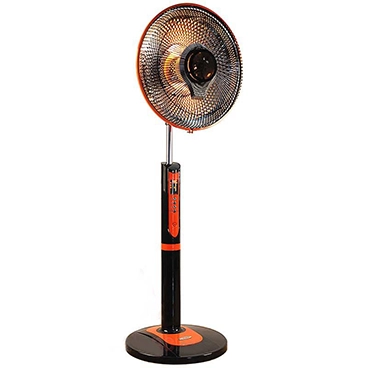 بخاری برقی هالوژنی ارشیا مدل فن دار-مشکی