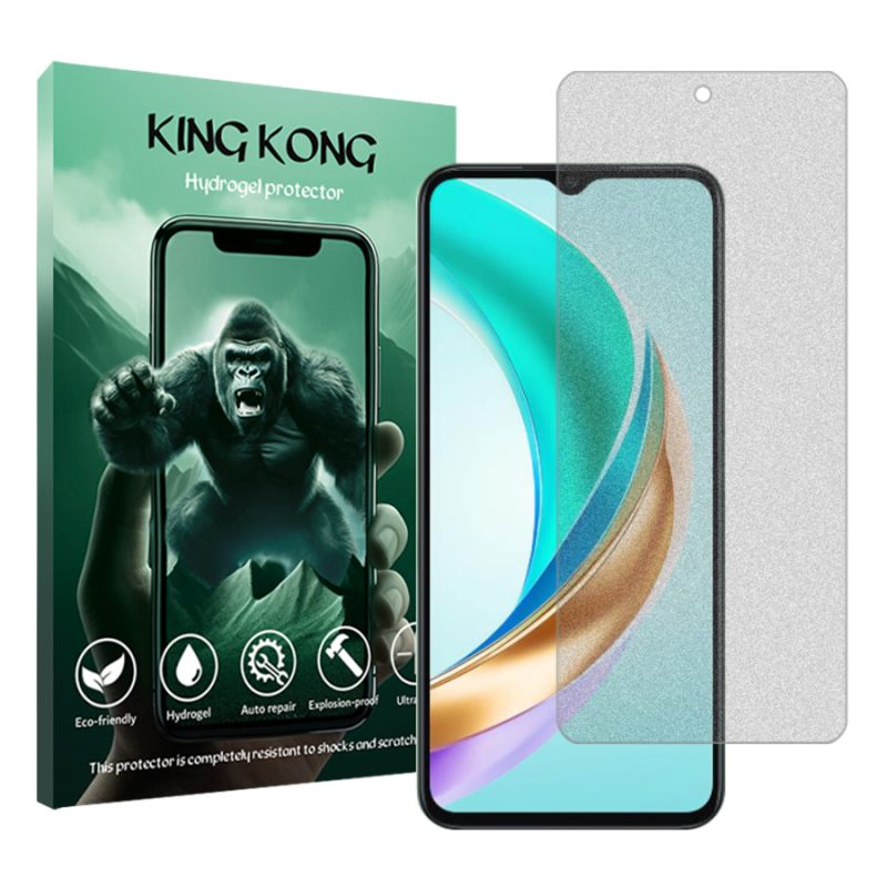 محافظ صفحه نمایش مات کینگ کونگ مدل Tough مناسب برای گوشی موبایل آنر X6b محافظ صفحه نمایش مات کینگ کونگ مدل Tough مناسب برای گوشی موبایل آنر X6b