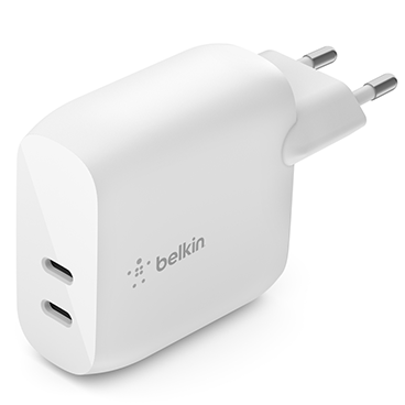 شارژر دیواری بلکین مدل WCB006vf توان 40 وات -سفید شارژر دیواری بلکین مدل WCB006vf توان 40 وات -سفید