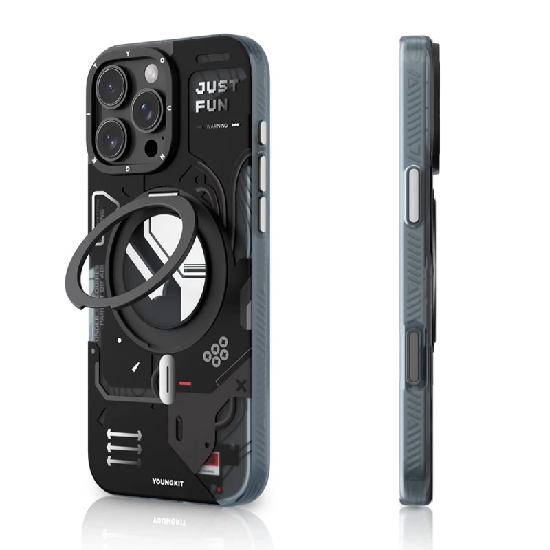 کاور گوشی اپل iPhone 16 Pro Max یانگ کیت مدل Starship Magnetic-آبی کاور گوشی اپل iPhone 16 Pro Max یانگ کیت مدل Starship Magnetic-آبی