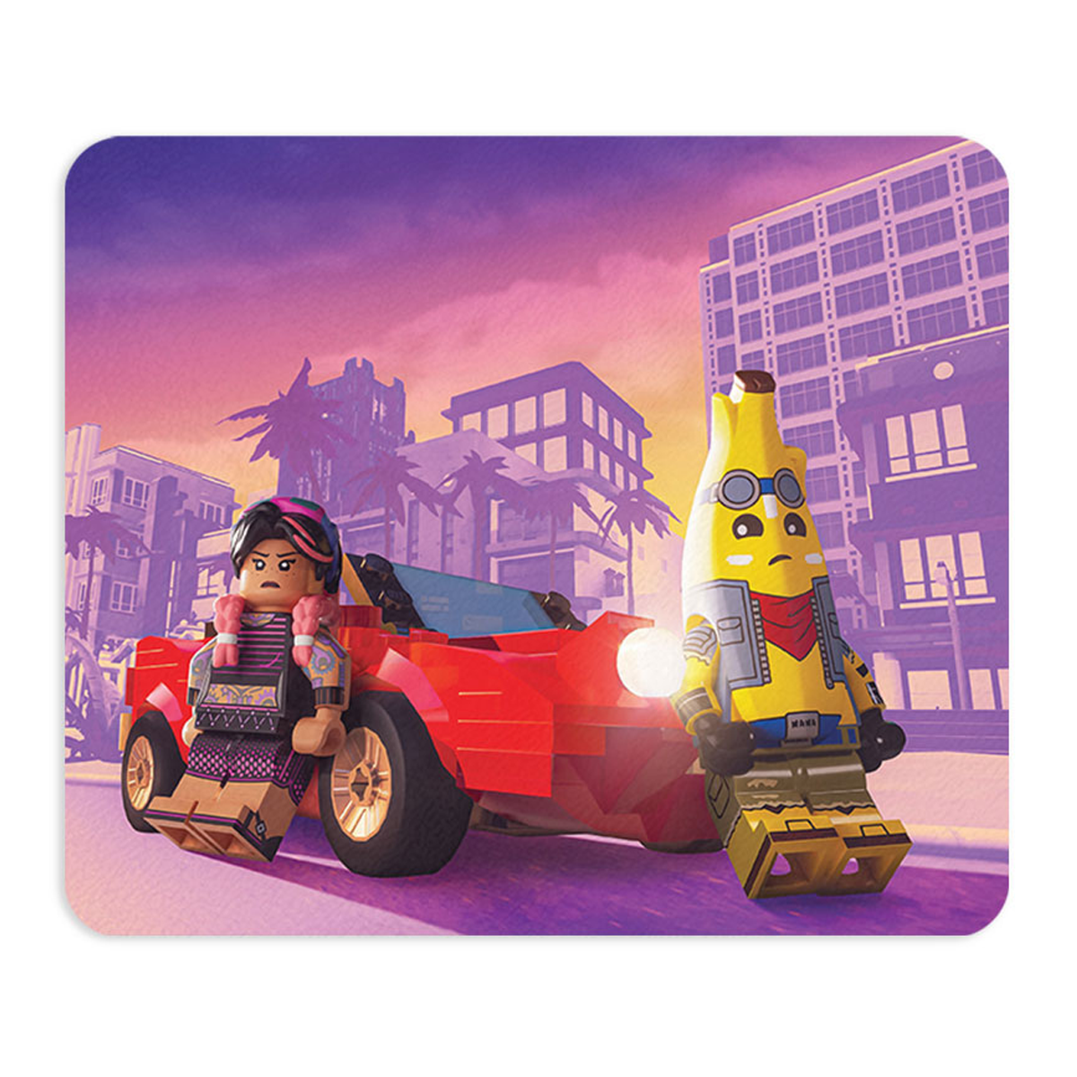 ماوس پد مستر پیکد طرح لگو Lego کد PCD-MP1122-بنفش