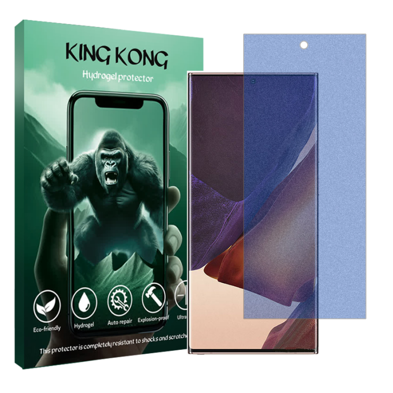 محافظ صفحه نمایش مات آنتی بلو کینگ کونگ مدل Tough مناسب برای گوشی موبایل سامسونگ Galaxy Note 20 Ultra 5G محافظ صفحه نمایش مات آنتی بلو کینگ کونگ مدل Tough مناسب برای گوشی موبایل سامسونگ Galaxy Note 20 Ultra 5G
