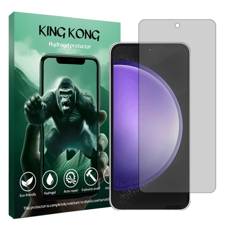 محافظ صفحه نمایش شفاف کینگ کونگ مدل Tough مناسب برای گوشی موبایل سامسونگ Galaxy S23 FE 