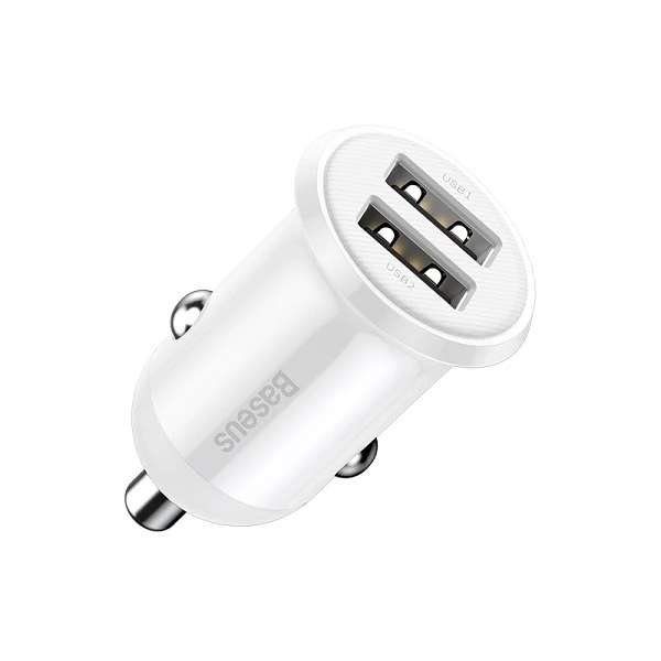 شارژر فندکی باسئوس مدل CCALLP-02-مشکی شارژر فندکی باسئوس مدل CCALLP-02-مشکی