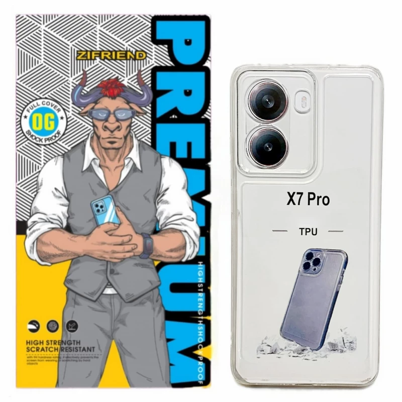 کاور گوشی پوکو X7 Pro زیفرند مدل ژله ای محافظ لنز دار-بی رنگ شفاف کاور گوشی پوکو X7 Pro زیفرند مدل ژله ای محافظ لنز دار-بی رنگ شفاف