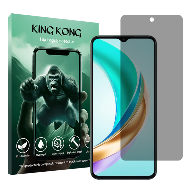 محافظ صفحه نمایش حریم شخصی کینگ کونگ مدل Tough مناسب برای گوشی موبایل آنر X6b محافظ صفحه نمایش حریم شخصی کینگ کونگ مدل Tough مناسب برای گوشی موبایل آنر X6b