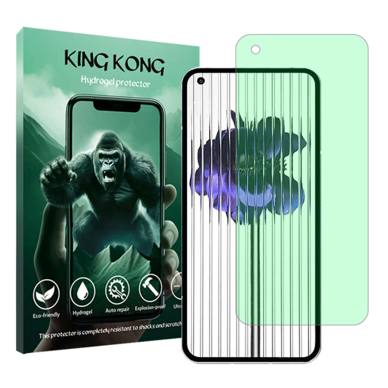 محافظ صفحه نمایش گرین لایت کینگ کونگ مدل Tough مناسب برای گوشی موبایل ناتینگ Phone 1 محافظ صفحه نمایش گرین لایت کینگ کونگ مدل Tough مناسب برای گوشی موبایل ناتینگ Phone 1