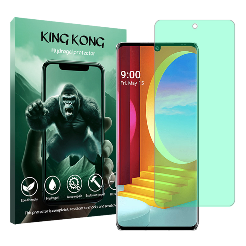 محافظ صفحه نمایش گرین لایت کینگ کونگ مدل Tough مناسب برای گوشی موبایل ال جی Velvet محافظ صفحه نمایش گرین لایت کینگ کونگ مدل Tough مناسب برای گوشی موبایل ال جی Velvet