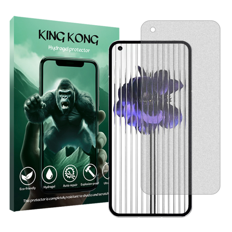 محافظ صفحه نمایش مات کینگ کونگ مدل Tough مناسب برای گوشی موبایل ناتینگ Phone 1 محافظ صفحه نمایش مات کینگ کونگ مدل Tough مناسب برای گوشی موبایل ناتینگ Phone 1
