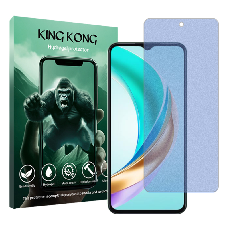 محافظ صفحه نمایش مات ضداشعه آبی کینگ کونگ مدل Tough مناسب برای گوشی موبایل آنر X6b  