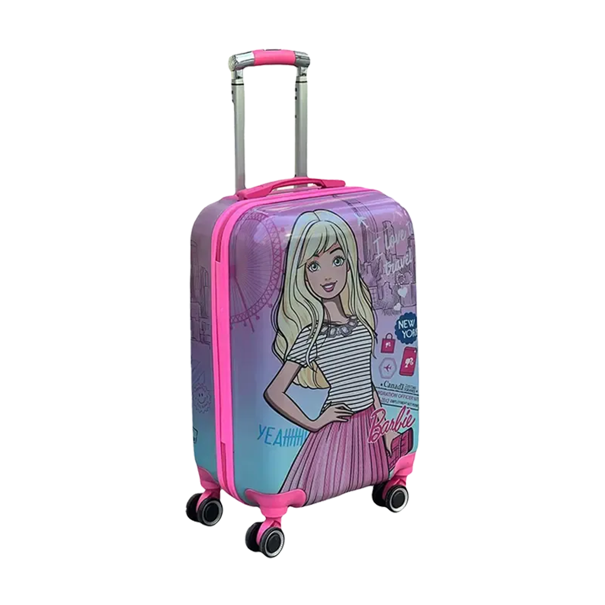 چمدان کودک طرح انیمیشنی باربی Barbie مدل MSN40131 سایز کوچک چمدان کودک طرح انیمیشنی باربی Barbie مدل MSN40131 سایز کوچک